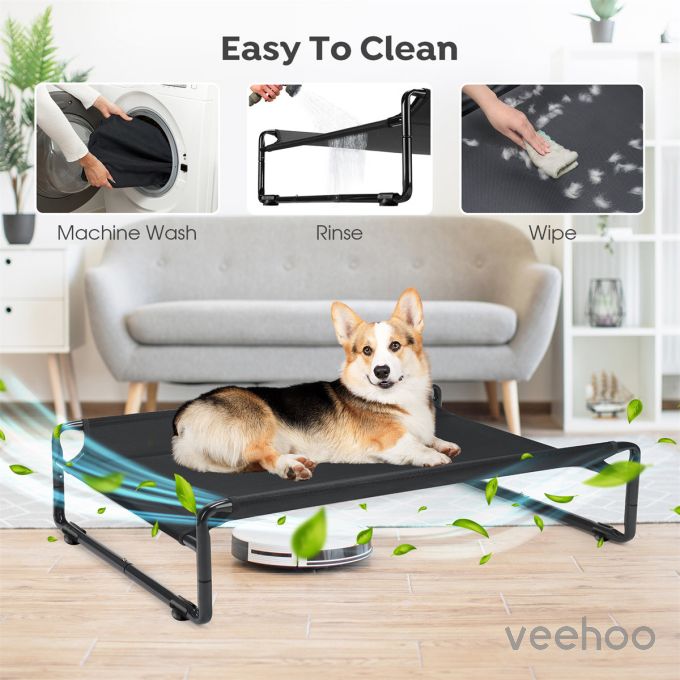 Veehoo Back-rest Pet Bed with a Blanket