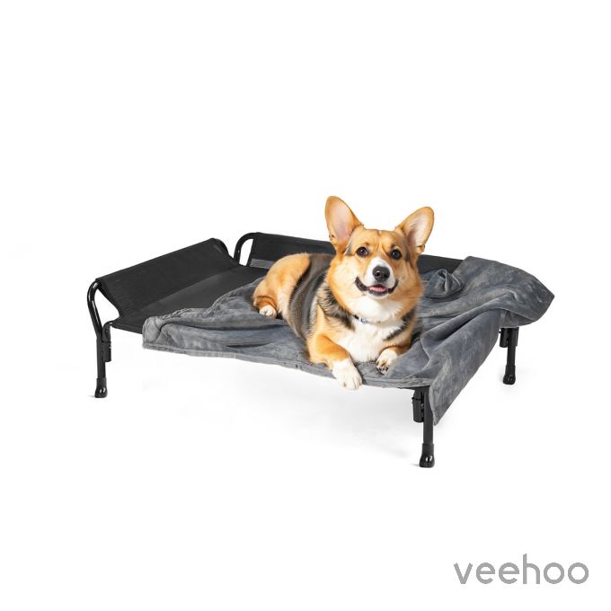 Veehoo Anti-falling Guardrail Pet Bed