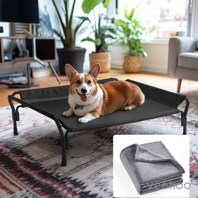 Veehoo Anti-falling Guardrail Pet Bed