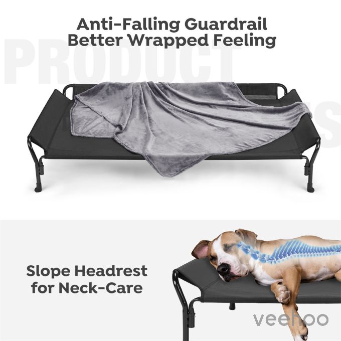 Veehoo Anti-falling Guardrail Pet Bed