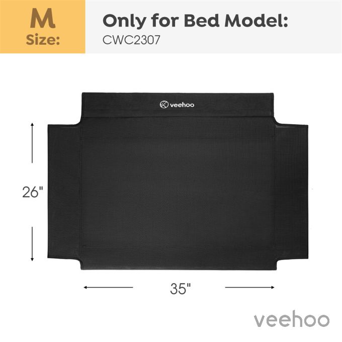 Veehoo Cooling Elevated Dog Bed Replacement Cover