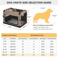 Veehoo Folding Soft Dog Crate