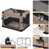 Veehoo Folding Soft Dog Crate