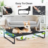 Veehoo Back-rest Pet Bed with a Blanket