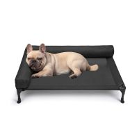 Veehoo L-shaped Pet Bed with Bolster