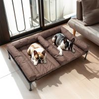 Veehoo Elevated Dog Bed for Double Dogs