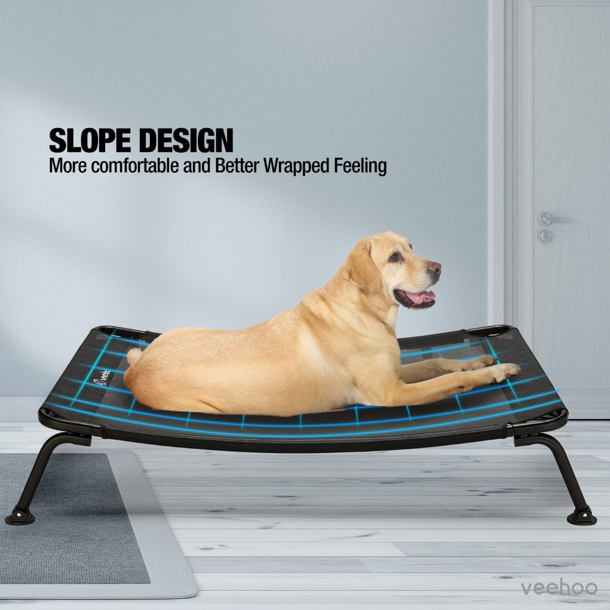 Veehoo elevated 2024 dog bed